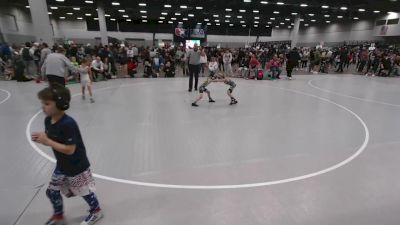 45 lbs Quarters - Jeremiah Sanders, Red Cobra Wrestling Academy vs Jaden Strittmatter, Young Guns Wrestling Club