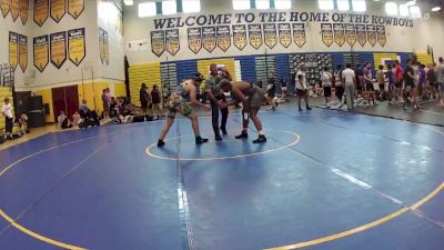 215 lbs Champ Round 1 (16 Team) - Toby Horner, Palm Harbor WC vs Bryant Taylor, Oakleaf WC