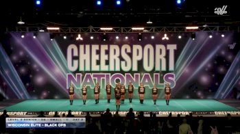 Wisconsin Elite - Black Ops [2026 L3 Senior - D2 - Small - C Day 2] 2026 CHEERSPORT National All Star Cheerleading Championship