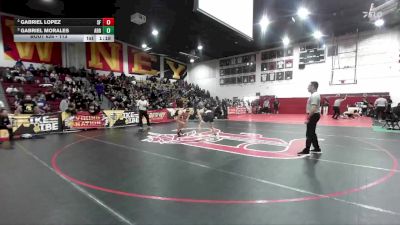 113 lbs Semifinal - Gabriel Morales, Arroyo vs Gabriel Lopez, Santa Fe