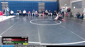 158 lbs Cons. Round 2 - Kobe Banks, Boise Youth Wrestling vs Jay Ramirez, Small Town Wrestling