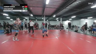 115 lbs Round 2 - Cole Buffler, Steller Trained Embo vs Connor Cannon, Terps Xtreme