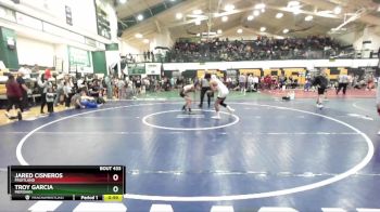 140 lbs Cons. Round 5 - Troy Garcia, Meridian vs Jared Cisneros, Fruitland