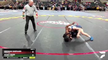 106-2A/1A Champ. Round 1 - Brendan Shephard, Pikesville vs Wyatt Rossi, Sparrows Point