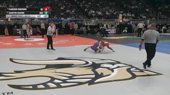 Cons. Round 2 - Caeser Brown, Millard South vs Austin Gates, Grand Island