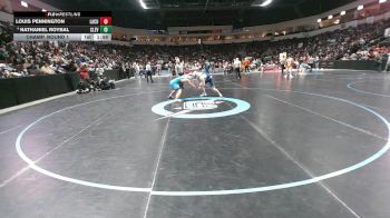 5A 175 lbs Champ. Round 1 - Louis Pennington, La Cueva vs Nathaniel Roybal, Cleveland