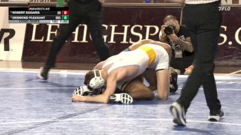 125 lbs Consolation - Robert Sagaris, LIU vs Desmond Pleasant, Drexel