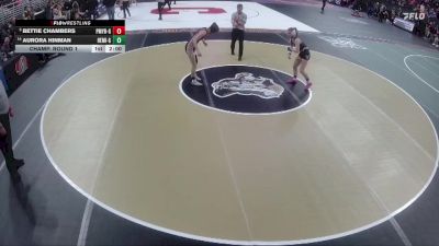 Champ. Round 1 - Bettie Chambers, Palmyra Girls vs Aurora Hinman, Hemingford Girls