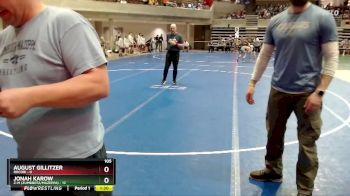 115 lbs Semis (4 Team) - Carter Kremer, Rocori vs Kale Johnson, Z-M (Zumbrota/Mazeppa)