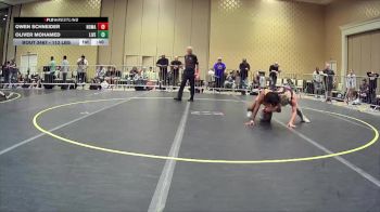 113 lbs Consi Of 64 #2 - Owen Schneider, Nomad Wrestling vs Oliver Mohamed, Livewire