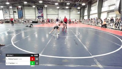 90 lbs Rr Rnd 1 - Lucas Robertucci, Team Maryland vs Carl Fielden, The Fort Hammers