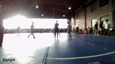 119 lbs Consi Of 8 #2 - Zachariah Felts, Fort Gibson Youth Wrestling vs Bentley Sweet, Henryetta Knights Wrestling Club