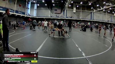 40 lbs Round 9 (10 Team) - Wyatt Thompson, Headhunters vs Emerson Thompson, Undisputed Wrestling