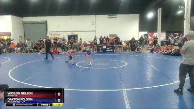 106 lbs 2nd Wrestleback (16 Team) - Waylon Nelson, Idaho vs Daxton Folsom, Missouri Red