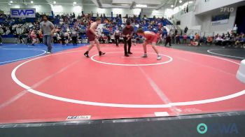 140 lbs Consi Of 8 #2 - Jake Hammons, Collinsville Cardinal Youth Wrestling vs Asa Steers, Ada Youth Wrestling