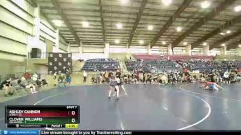 120 lbs Round 2 (10 Team) - Ashley Cannon, UTAH1 vs Clover Williams, OKLAHOMA