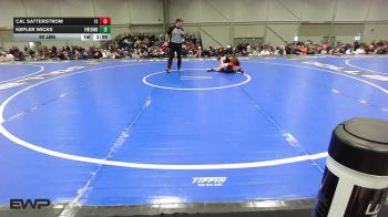 92 lbs Final - Cal Satterstrom, Funky Singlets 12U vs Kepler Wicks, Firebird Elite
