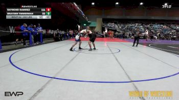 200 lbs Consi Of 16 #2 - Raymond Ramirez, El Capitan vs Brayden Timmerman, Fortuna