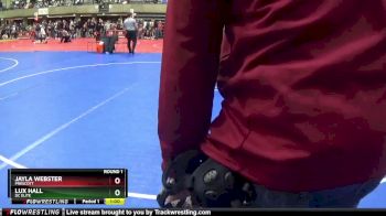 45 lbs Round 1 - Lux Hall, DC Elite vs Jayla Webster, Prescott