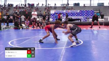 119 lbs Final - Kamdyn Borrero, Team Gotcha vs Stetson Gabel, POWA