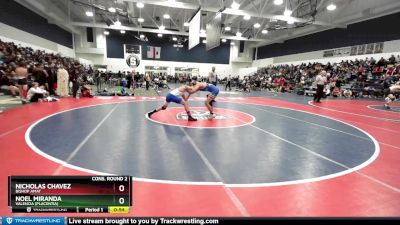 113 lbs Cons. Round 2 - Nicholas Chavez, Bishop Amat vs Noel Miranda, Valencia (Placentia)