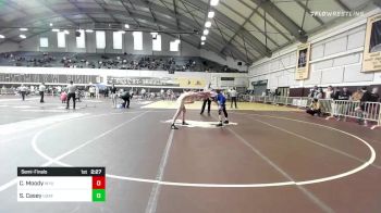 165 lbs Semifinal - Cole Moody, Wyoming vs Seamus Casey, Air Force