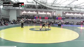 107 lbs Consi Of 8 #1 - Kayleigh Suarez, Danbury vs Jessica Smokes, Amity