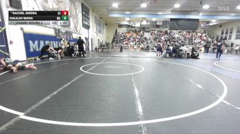 110 lbs Champ. Round 2 - Dalilah Mora, Millikan vs Rachel Sierra, Canyon Springs