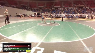 4a/3a/2a/1a Girls 135 - Sariah Zepeda (Gervais Girls) vs Kirsten ...