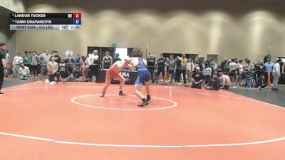 215 lbs Quarters - Landon Tucker, M2 vs Yanni Drapaniotis