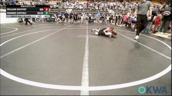 90 lbs Rr Rnd 3 - William Douthit, Redskins Wrestling Club vs Gunner Coffelt, Bridge Creek Youth Wrestling