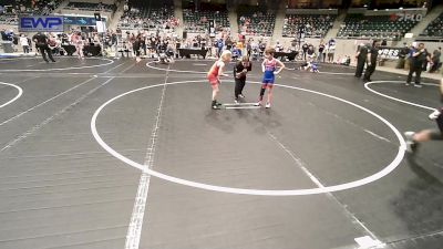 70 lbs Round Of 16 - Samuel K Miller, R.A.W. vs Wesley Sumter, Claremore Wrestling Club