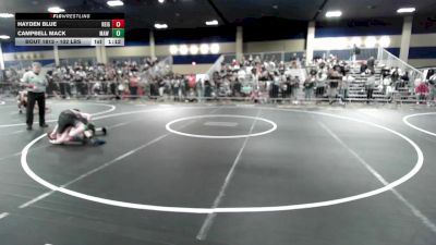 102 lbs Round Of 16 - Hayden Blue, Reign WC vs Campbell Mack, MAW Wrestling Academy