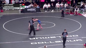 115 lbs Cons. Round 3 - Nayeli Ortega, Canton vs Kaidynce Hand, Sturgis Brown