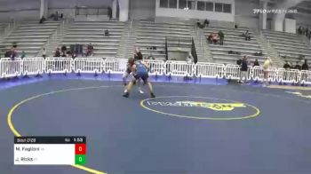 126 lbs Quarterfinal - Mitchell Faglioni, VA vs Jackson Ricks, UT