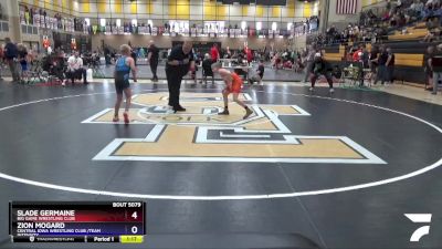 92 lbs Round 4 - Slade Germaine, Big Game Wrestling Club vs Zion Mogard, Central Iowa Wrestling Club /Team Intensity