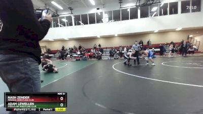 135 lbs 1st Place Match - Adam Lewellen, Steelclaw Wrestling Club vs Nash Zender, Piranha Wrestling Club