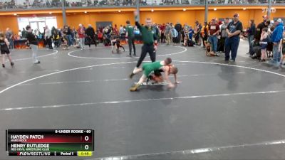 60 lbs Cons. Round 3 - Henry Rutledge, Red Devil Wrestling Club vs Hayden Patch, Hard Rock