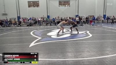 174 lbs Cons. Round 2 - Andrew Kehoe, Roanoke College vs Anthony Joiner, Thiel