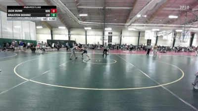 132 lbs Quarterfinal - Jack Dunn, North Stafford High School vs Braxton Bohinc, Legend Wrestling Club