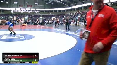 285 lbs Cons. Round 3 - Salvatore Cascio, St Anthonys vs Owen Bird, South Williamsport Area Hs