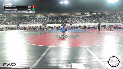 161 lbs Round Of 32 - Kenzie Church, Skiatook Bulldog Wrestling vs Elliana Baze, Mustang Middle School