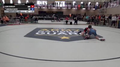 106 lbs Champ. Round 1 - Liam Dunlay, Iowa vs Lincoln Huck, Immortal Athletics WC
