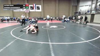 190 lbs Cons. Round 2 - Zaender Schoenebeck, Luxemburg-Casco vs Cayden Ervin, Thompson