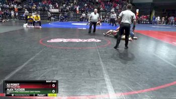 215 lbs Cons. Round 5 - Alex Tucker, LaSalle Peru Crunching Cavs Youth WC vs Aj Forst, Fox Valley WC