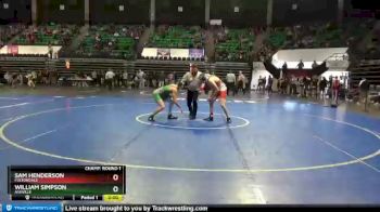 152 lbs Champ. Round 1 - William Simpson, Ashville vs Sam Henderson, Fultondale
