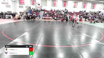 113 lbs Round Of 16 - Trey Wiley, Spaulding vs Tavin Bland, Manchester Memorial