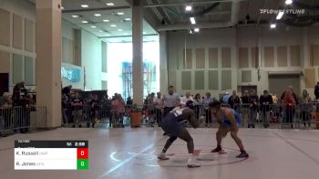 Semifinal - Kaden Russell, Unattached vs Rodney Jones, Tennessee-Chattanooga