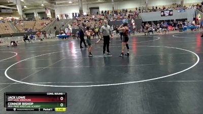 115 lbs Cons. Round 1 - Connor Bishop, Irish Pride Wrestling Academy vs Jack Lowe, Next Level Wrestling