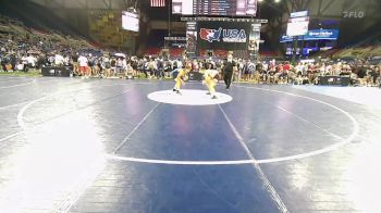 170 lbs Cons 8 #1 - Brandon Carr, Pennsylvania vs Caleb Dennee, Wisconsin